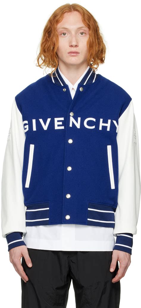 givenchy light blue jacket|givenchy jacket price.